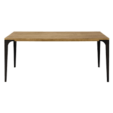 Solid Mango Wood Dining Table L180 Met Afbeeldingen Eetkamertafel Eetkamer Industrieel Tafel En Stoelen