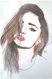 Pin On Girl Drawing Inspiration