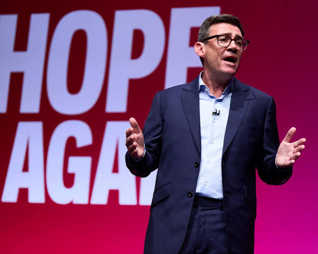 He persuaded us': Labour ministers moved by Andy Burnham's emotional conference speech - AOL
