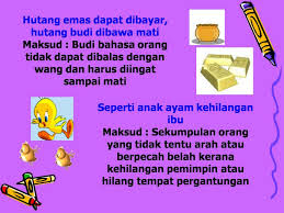 Arti lainnya dari sebelum ajal berpantang mati adalah sebelum tiba waktunya tidak akan mati. Peribahasa Dan Maksud Tahun 5