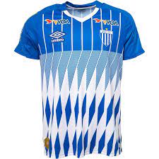 They play in blue shirts, shorts and socks. Umbro Herren Afc Avai Athlete Fit Third Fussball Trikot Blau