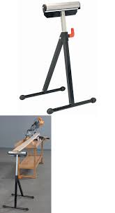 Adjustable 132lb Capacity Steel Heavyduty Folding Miter Saw Support Roller Stand Miter Saws Miter Saw Mitered