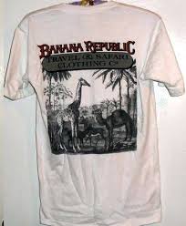 Vintage Banana Republic T Shirt All The Cool Kids Had One In The Late 80 S Shirts T Shirt Mens Tops