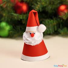 Shop the top 25 most popular 1 at the best prices! Paper Cone Santa Claus Tutorial Easy Peasy And Fun