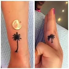 The palm tree tattoo is available in various styles and designs, and so a. Coconut Tree Tattoo Drawing Tattoo Design