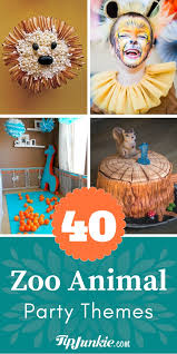 There are lots of kids party animal zoo packages where animals can be brought to your party venue for the kids to learn about and hold. 43 Creative Zoo Animal Birthday Party Themes Tip Junkie