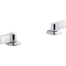 That leak has left a hard water deposit on the chrome pieces and the sink surface. Kohler K 77974 4 Cp Bathroom Sink Faucet Parts Faucet Accessories And Parts Ebay