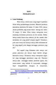 We did not find results for: Peran Sekolah Dalam Mengantisipasi Kenakalan Remaja Di Yogyakarta Studi Kasus Antisipasi Tawuran Di Man 2 Yogyakarta Skripsi Diajukan Kepada Fakultas Dakwah Dan Komunikasi Universitas Islam Negeri Sunan Kalijaga Yogyakarta Untuk Memenuhi Sebagian