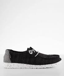 Maybe you would like to learn more about one of these? Hey Dude Wendy Shoe Women S Shoes In Black White Buckle