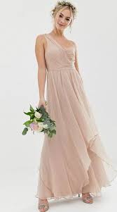 One Shoulder Blush Bridesmaid Dress Blush Bridesmaid Dresses Neutral Bridesmaid Dresses Pretty Bridesmaid Dresses