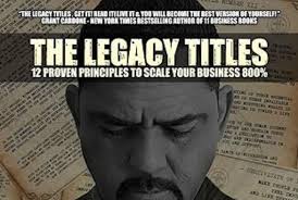 12 Growth Insights From The Legacy Titles by Glenn Lundy