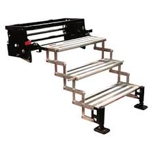 Rv entry steps have evolved over time, but the latest fold down rv steps from lci and. Rv Steps Electric Manual Steps Stools Camperid Com