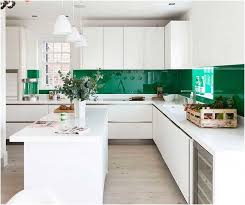 Cuisine Blanche Quelle Couleur Choisir Pour Les Murs Cuisine Blanche Papier Peint Cuisine Peinture Cuisine
