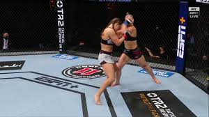 Liana jojua was left needing stitches in her nose after being controversially pulled out of her fight against and maverick was equally as disappointed in the way the fight ended. Ufc 254 Highlight Video Miranda Maverick Slices Open Liana Jojua