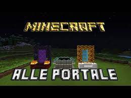 Vielen lieben dank euch allen! Minecraft Alle Portale Bauen Erklarung Nether End Und Aetherportal Youtube