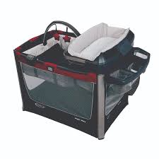 Graco Pack N Play Playard Smart Stations Travel Cot Presley