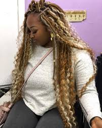Black And Platinum Blonde Faux Locs Andreal Bowden On Instagram 27 613 Messy Bohemian Locs Inspired By Thejaydacheaves Blonde Locs Faux Locs Hairstyles Faux Locs Blonde Hair Styles