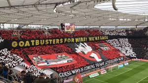 Erleben sie das bundesliga fußball spiel zwischen bayer 04 leverkusen und 1. Archie Rhind Tutt On Twitter Leverkusen Played Ghostbusters As The Teams Walked Out With Intermittent Goat Bleeting Over The Top Koln Nicknamed The Billy Goats Https T Co Oszzzibxr7