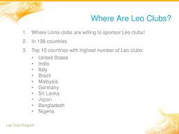 Llll volunteer in malaysia 🇲🇾 top 10 projects for your volunteer work in 2021 volunteering in malaysia is your chance to explore a country that has both beautiful landscapes and fascinating cultural sights. Leo Clubs Bring New Energy To Your Lions Club Ppt Download