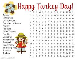 Then you probably can't resist the mystery of a good puzzle. 10 Best Printable Thanksgiving Puzzles Word Searches For Adults Printablee Com