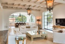 Spanish Colonial Revival Portella Windows And Doors Casement Windows Whitewa Contemporary Decor Living Room Mediterranean Home Decor Beige Living Room Decor