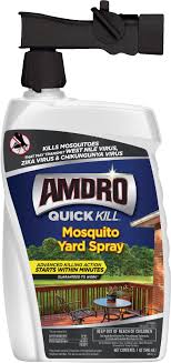 Does the mosquito yard spray work. Buy Amdro Quick Kill Mosquito Killer Yard Spray 32 Oz Hose End