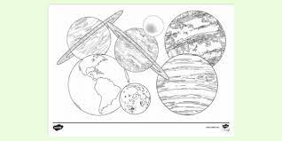 Why do stars change their colour constantly every second? Free Planets Colouring Colouring Sheets Teacher Made