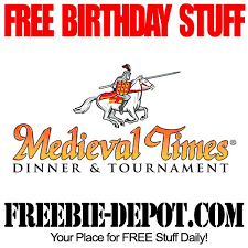 Birthday Freebie Medieval Times Free Birthday Stuff Birthday Freebies Free Birthday Food
