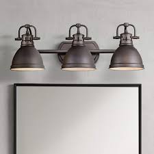 Duncan 24 1 2 Wide Rubbed Bronze 3 Light Bath Light 42d93 Lamps Plus