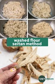 Washed Flour Seitan Method - The Viet Vegan