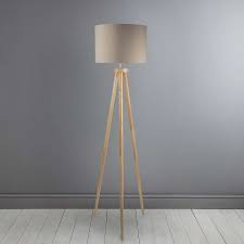 Jandia Wooden Tripod Natural Floor Lamp Wooden Tripod Floor Lamp Wooden Floor Lamps Tripod Floor