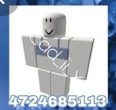 Roblox then they would copy the id which is this: Blue Top Roblox Roblox Codes Roblox Shirt Roblox