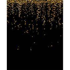 Seamless gold rhombus grid pattern on black background. Black And Gold Streamers Printed Backdrop Backdrop Express