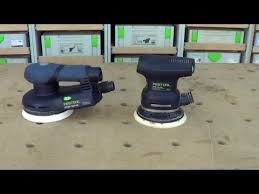 Festool Ets Ec 125 And Ets 125 Eq Comparison Youtube