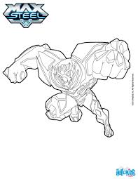 Max Steel Coloring Pages Miles Dredd Attacks Max Steel Coloring Pages Coloring Books
