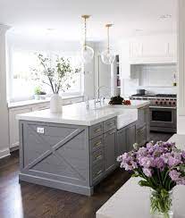 15 gorgeous white kitchens with coloured islands | the. 15 Gorgeous White Kitchens With Coloured Islands The Happy Housie
