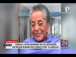 ESCRIBE TU RELATO DEL MES DE FEBRERO (IV): SUSANA BACA, CANTANTE Y EX  MINISTRA DE CULTURA DE PERÚ