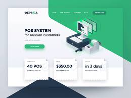 Pos System Landing Page Site Check Webdesign Uidesign Green Sale Casher Ferassa Cash Pos Landing Landing Page Web Animation Free Dizajn Sajta Veb Dizajn Sajt