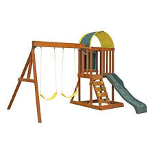 Ridgeview deluxe clubhouse wooden swing set / playset. 8 Best Wooden Swing Sets In 2021 Outdoor Wooden Playsets For Kids