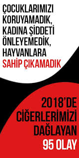 Cocuklarimizi Koruyamadik Kadina Siddeti Onleyemedik Hayvanlara Sahip Cikamadik 2018 De Cigerlerimizi Daglayan 95 Olay Olay Kadin Hayvan