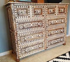 Diy Bone Inlay Painted Dresser Makeover Stencil Stories Stencil Furniture Bone Inlay Dresser Inlay Furniture