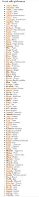 37 Ideas For Baby Names Ideas Girl Beautiful In 2020 Greek Baby Girl Names Cool Baby Names Best Girl Names