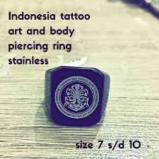 If you are considering getting a tattoo or piercing, ask the staff at the parlor what procedures they use to prevent the spread of hiv and other bloodborne infections. Cincin Stainless Logo Subculture Indonesia Tattoo And Body Piercing Shopee Indonesia