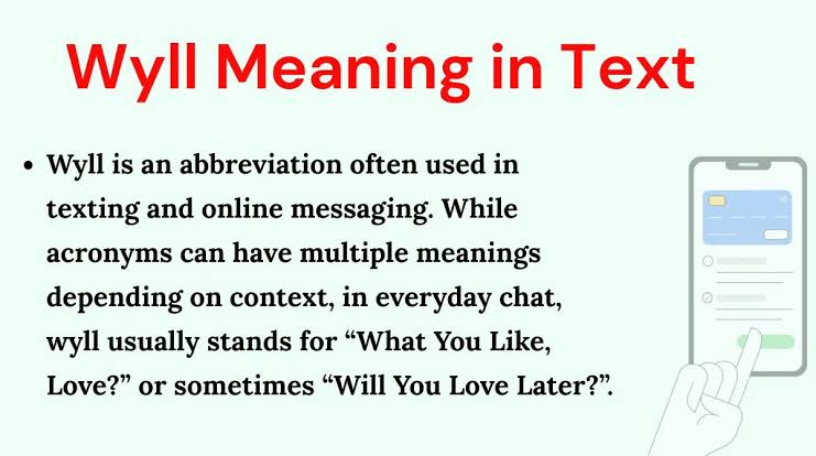 Wyll Meaning in Text