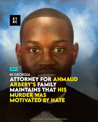 Repost @yourrightscamp ・・・ Ahmaud Arbery, a Black man, was fatally shot in  a racially motivated attack while jogging in a Georgia neighborhood in  February 2020. His murder sparked nationwide outrage and calls
