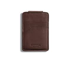 Adamant's slim money clip offers a small profile that fits comfortably in any pocket. Shinola Magnetic Money Clip Card Wallet Swagger Magazine