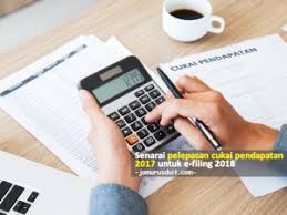 Akta pembangunan sukan 1997 pelepasan cukai. Senarai Pelepasan Cukai Pendapatan 2017 Untuk E Filing 2018 Jom Urus Duit