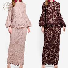 Baju kurung riau moden adalah kurung riau dengan potongan slim fit tanpa pesak dan kekek. Lace Baju Kurung Moden Photo Images Pictures On Alibaba