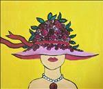 Lady With A Hat - Customize the Colors!