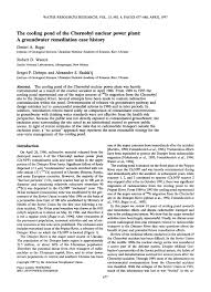 The accident at the chernobyl nuclear power plant in the ukraine was caused by a faulty reactor design, combined with mistakes made by power plant employees. Pdf The Cooling Pond Of The Chernobyl Nuclear Power Plant A Groundwater Remediation Case History